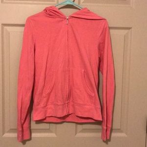 Pink Juicy Couture Zip-Up Sweatshirt